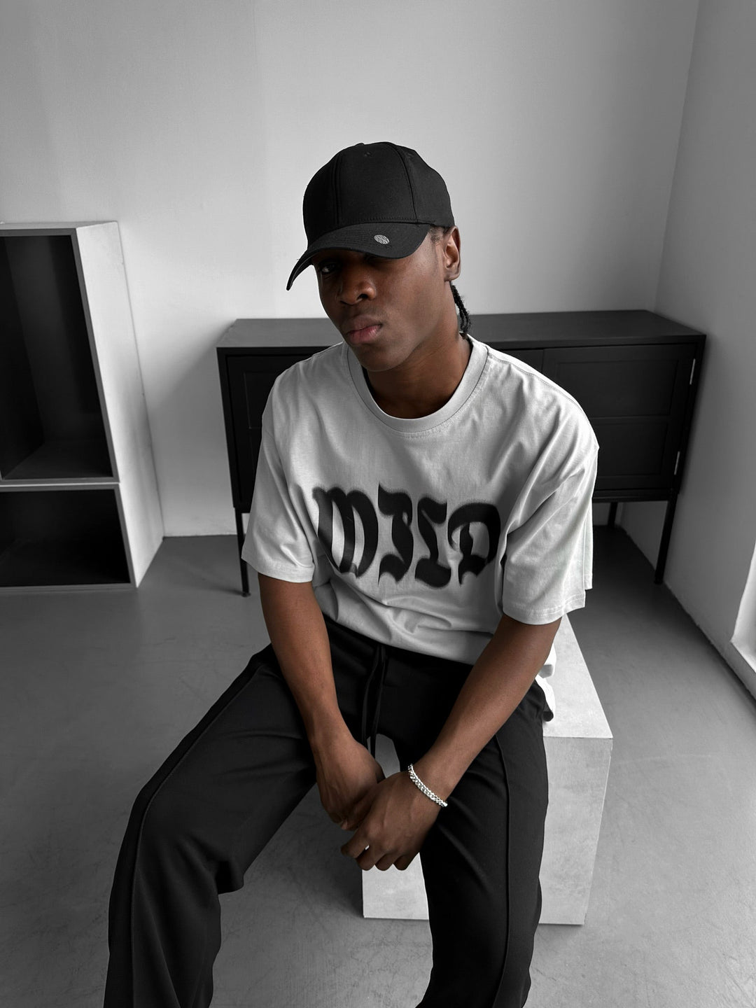 Oversize Wild T-shirt - Grå