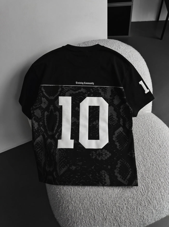 Oversize Brooklyn T-shirt - Svart och Antracit
