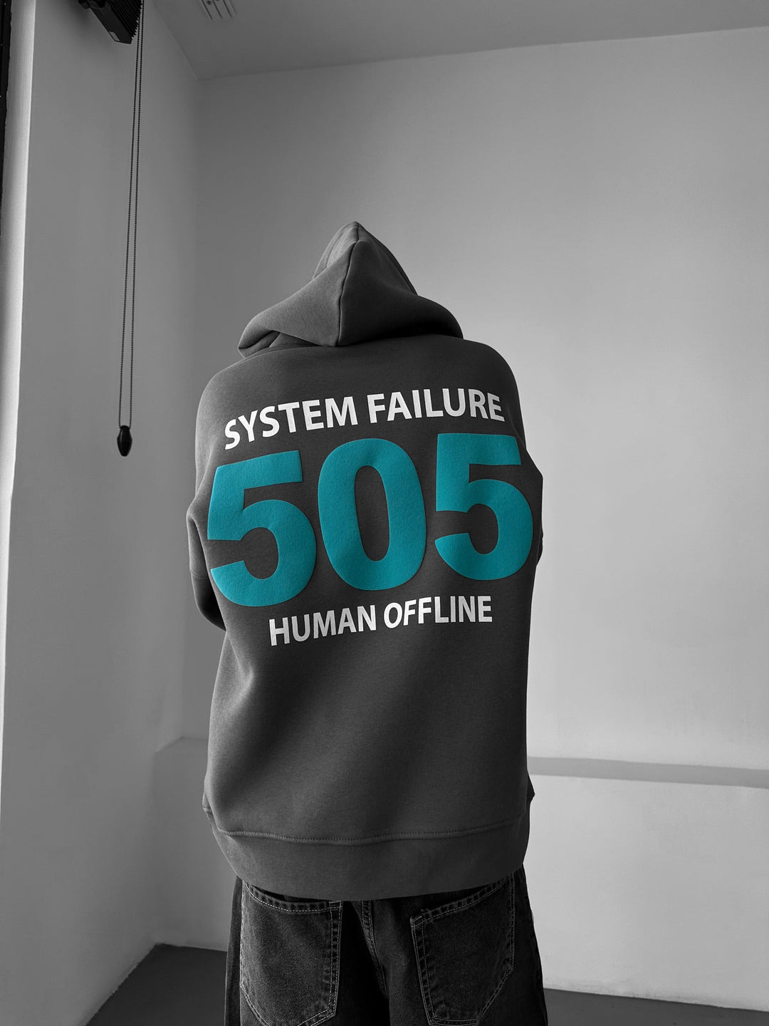 Oversize 505 Hoodie - Antracit