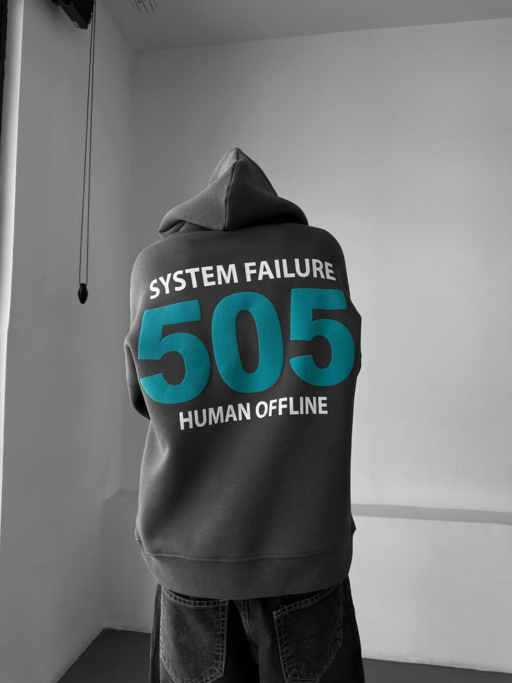 Oversize 505 Hoodie - Antracit
