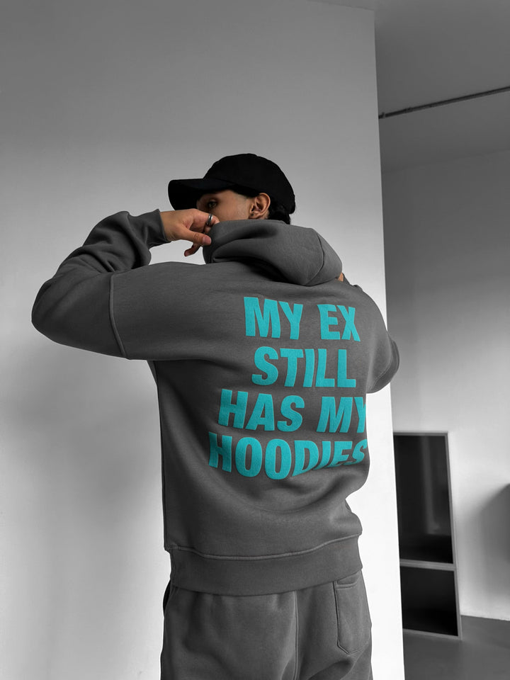 Oversize EX Del II Hoodie - Antracit