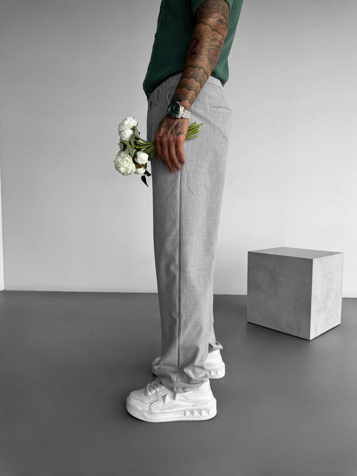 Baggy Chino Byxor - Grå