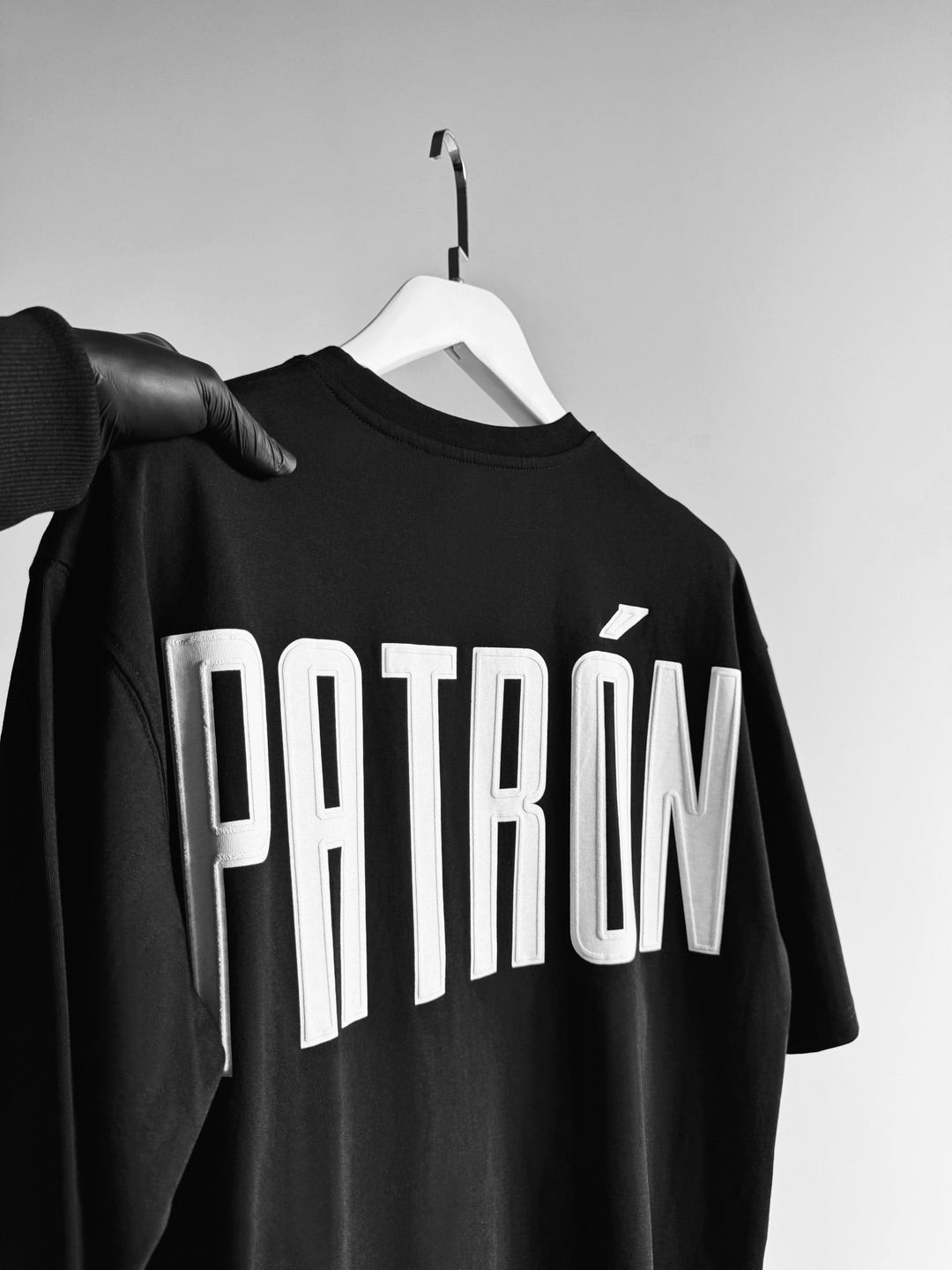 Oversize Patron T-Shirt - Svart