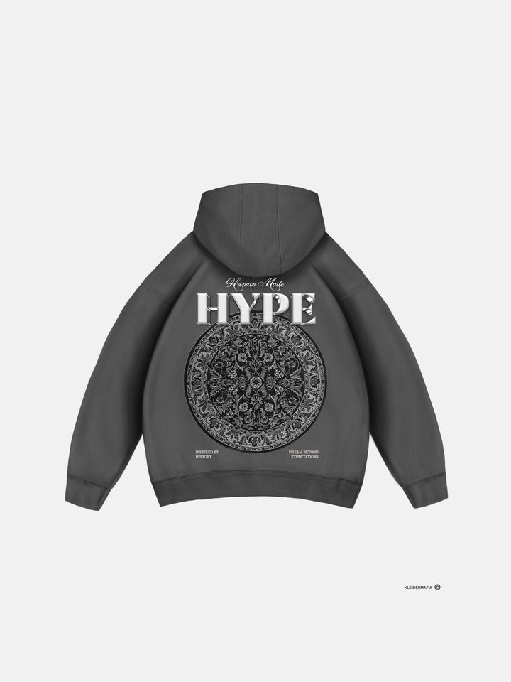 Oversize Hype Hoodie - Antracit