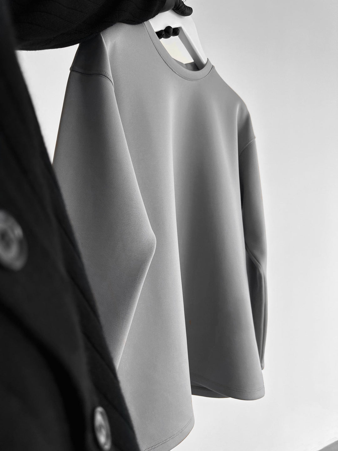 Oversize Diver Sweatshirt - Grå