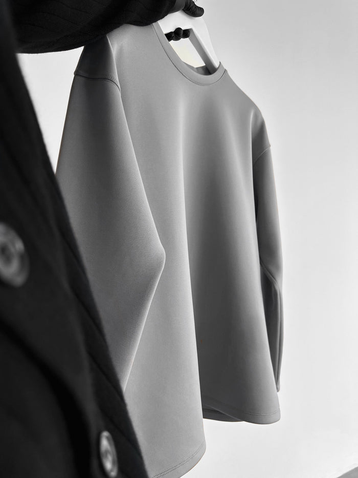 Oversize Diver Sweatshirt - Grå