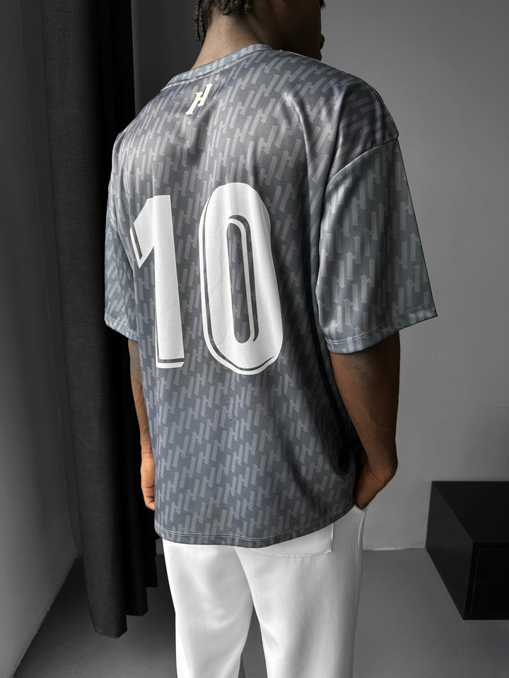 Oversize Mafia Tröja T-Shirt - Antracit
