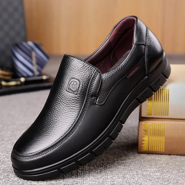 Herr Slip-On Loafers med Griptålig Sula för Vardagsbruk