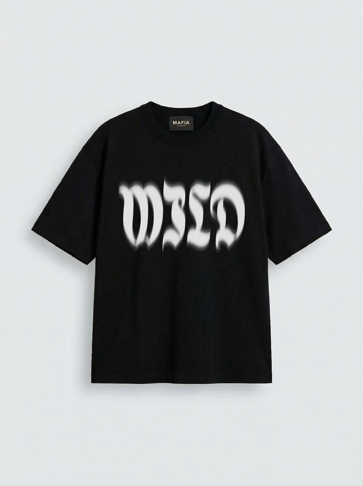 Oversize Wild T-shirt - Svart