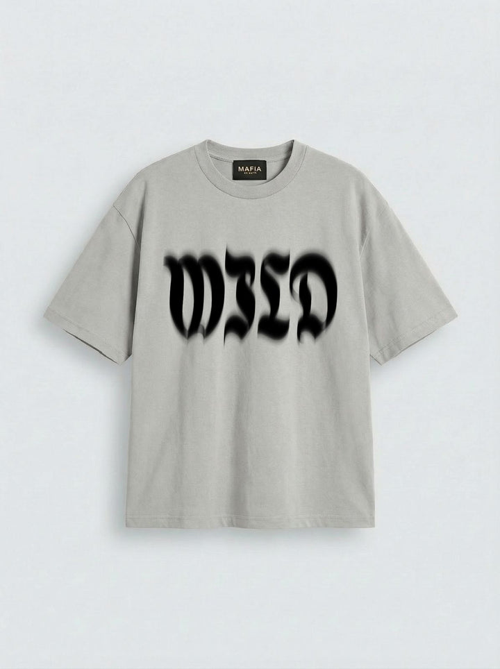 Oversize Wild T-shirt - Grå