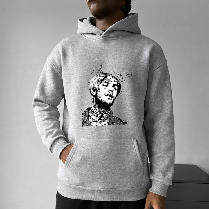 Översized Musse Hoodie - Antracit