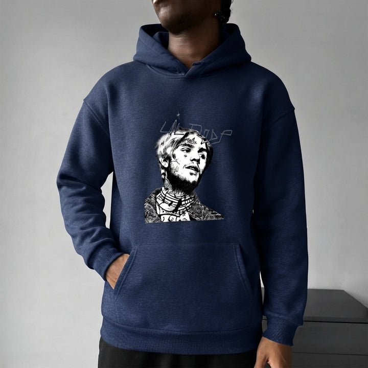 Översized Musse Hoodie - Antracit
