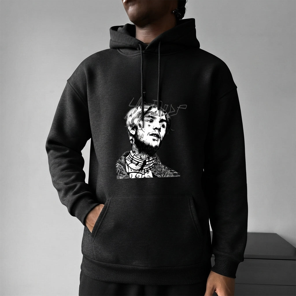Översized Musse Hoodie - Antracit
