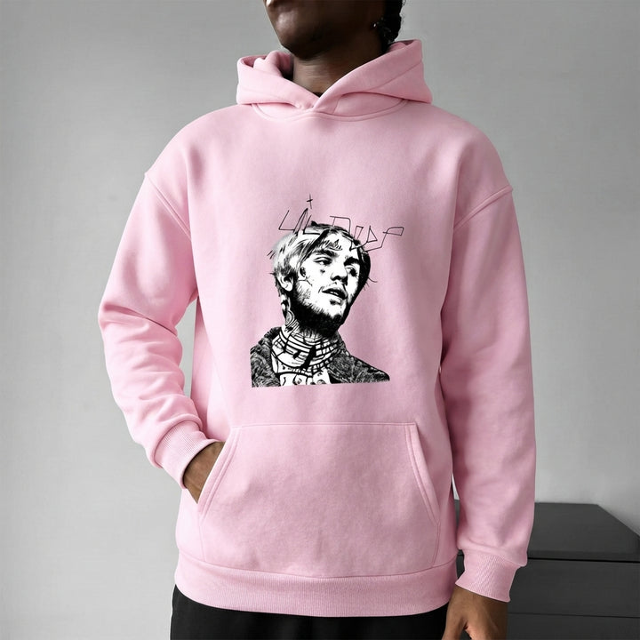Översized Musse Hoodie - Antracit