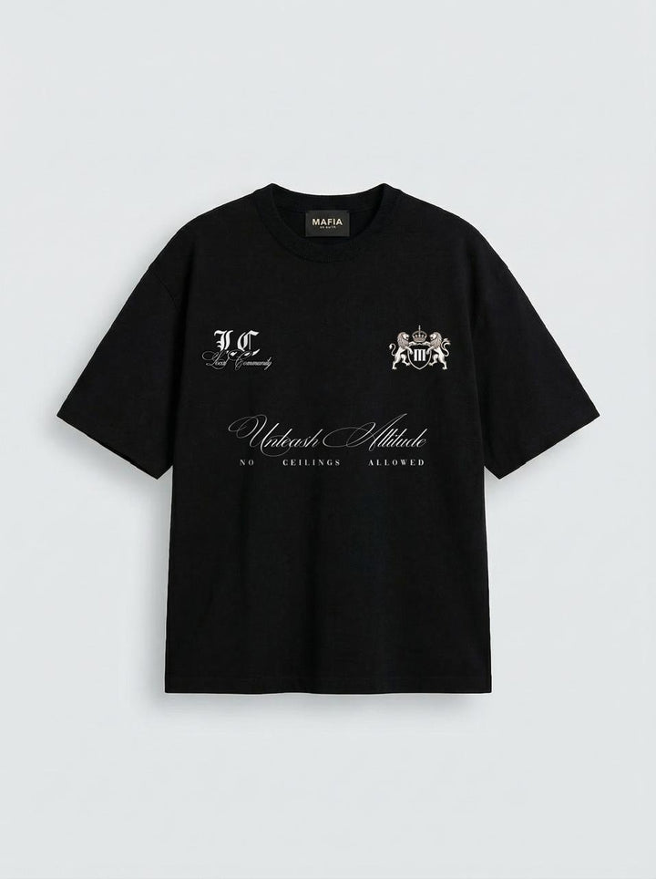 Oversize Lokal T-shirt - Svart
