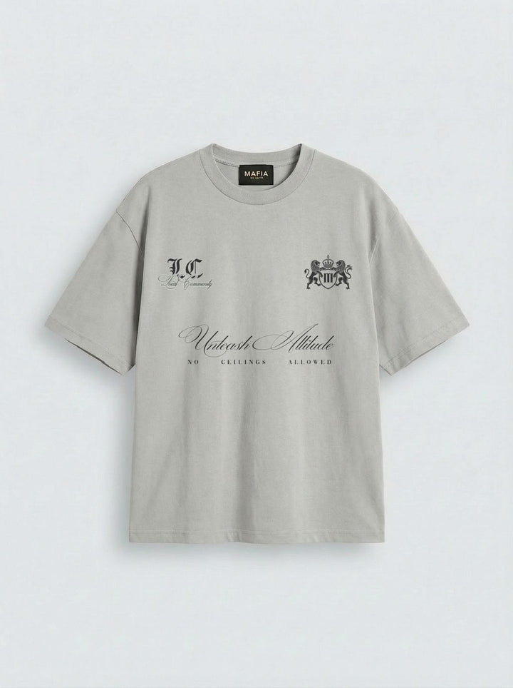 Oversize Lokal T-shirt - Grå