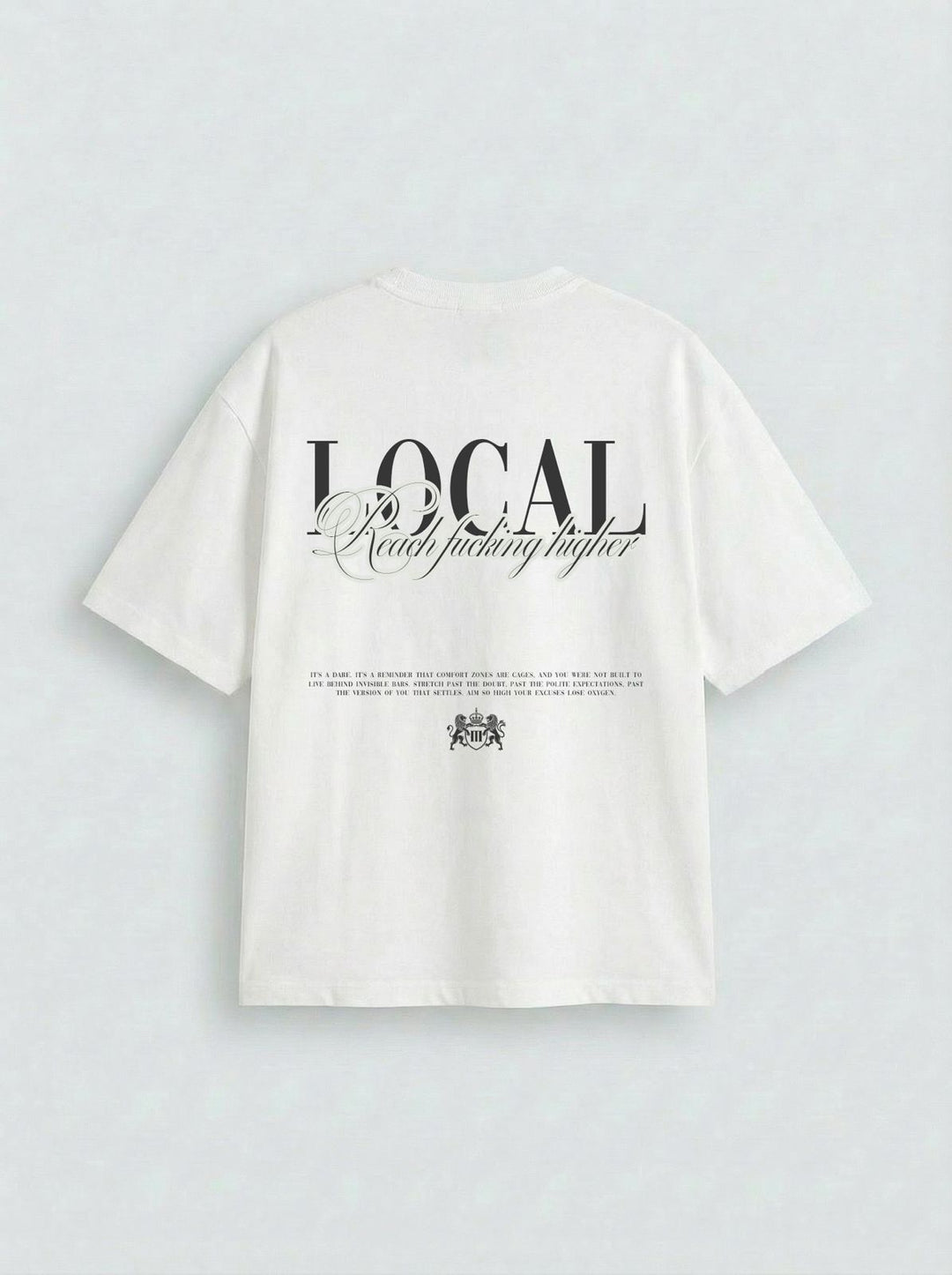 Oversize Lokal T-shirt - Ecru