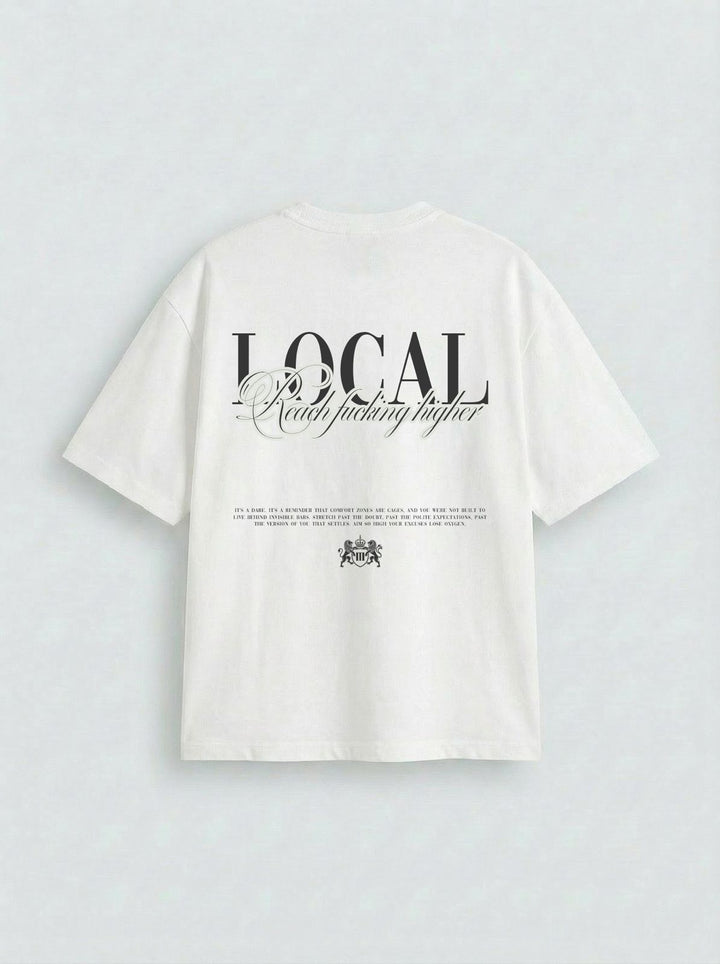 Oversize Lokal T-shirt - Ecru