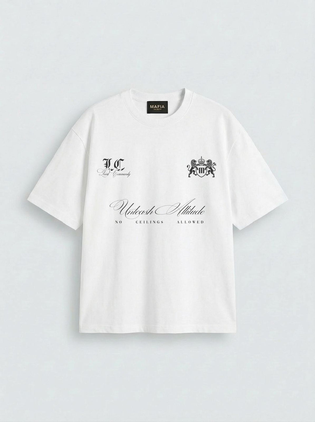 Oversize Lokal T-shirt - Ecru