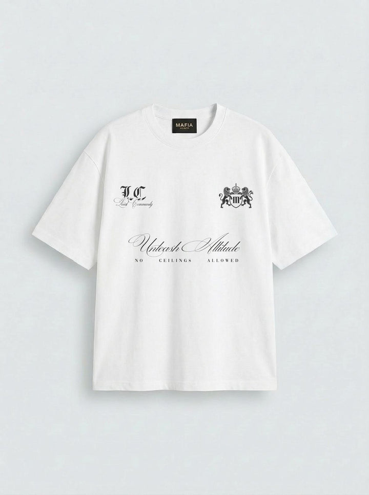 Oversize Lokal T-shirt - Ecru