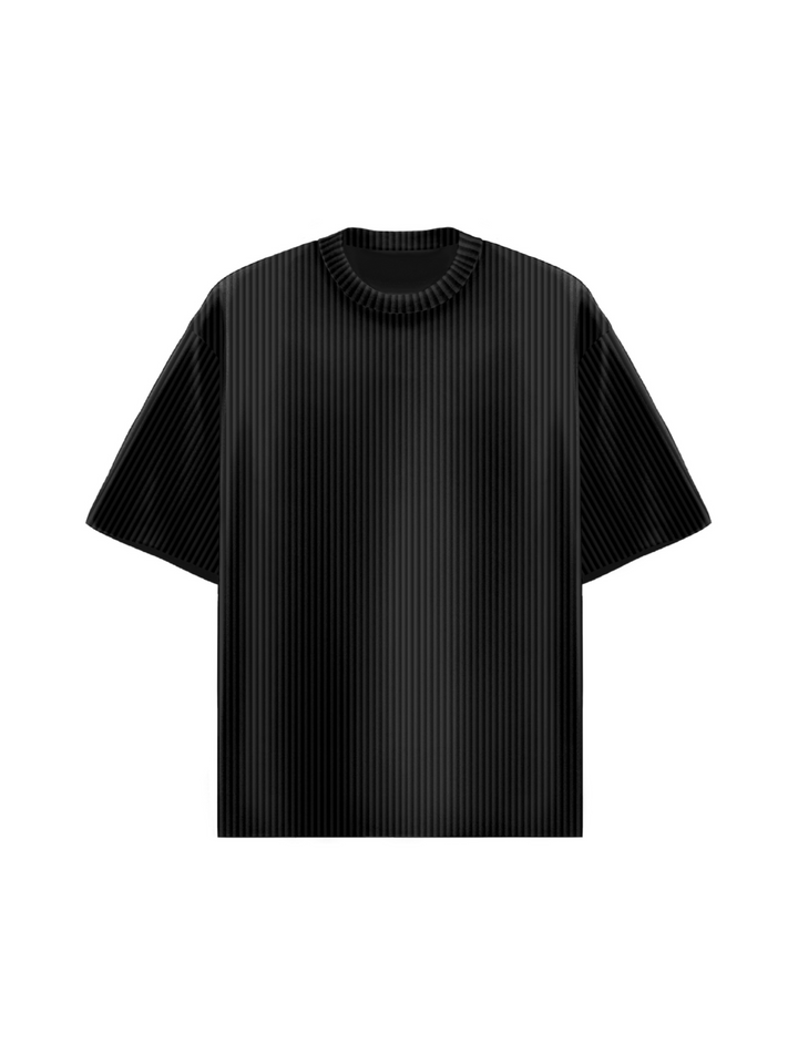 Oversize Cord Tee - Svart