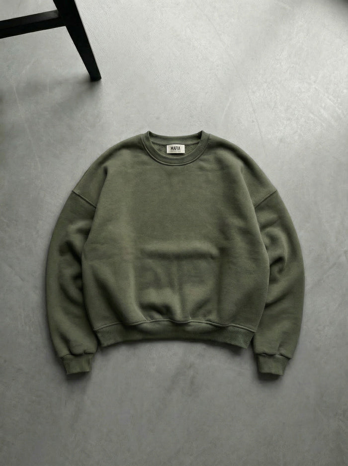 Oversize Basic Tröja - Fyrklöver