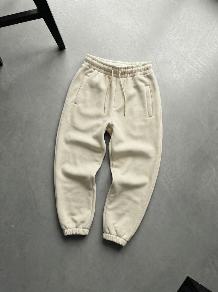 Basic Jogger - Antik Vitt