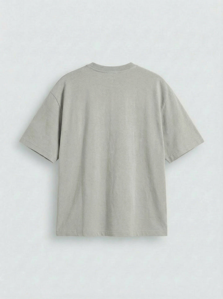 Oversize Basic T-Shirt - Grå