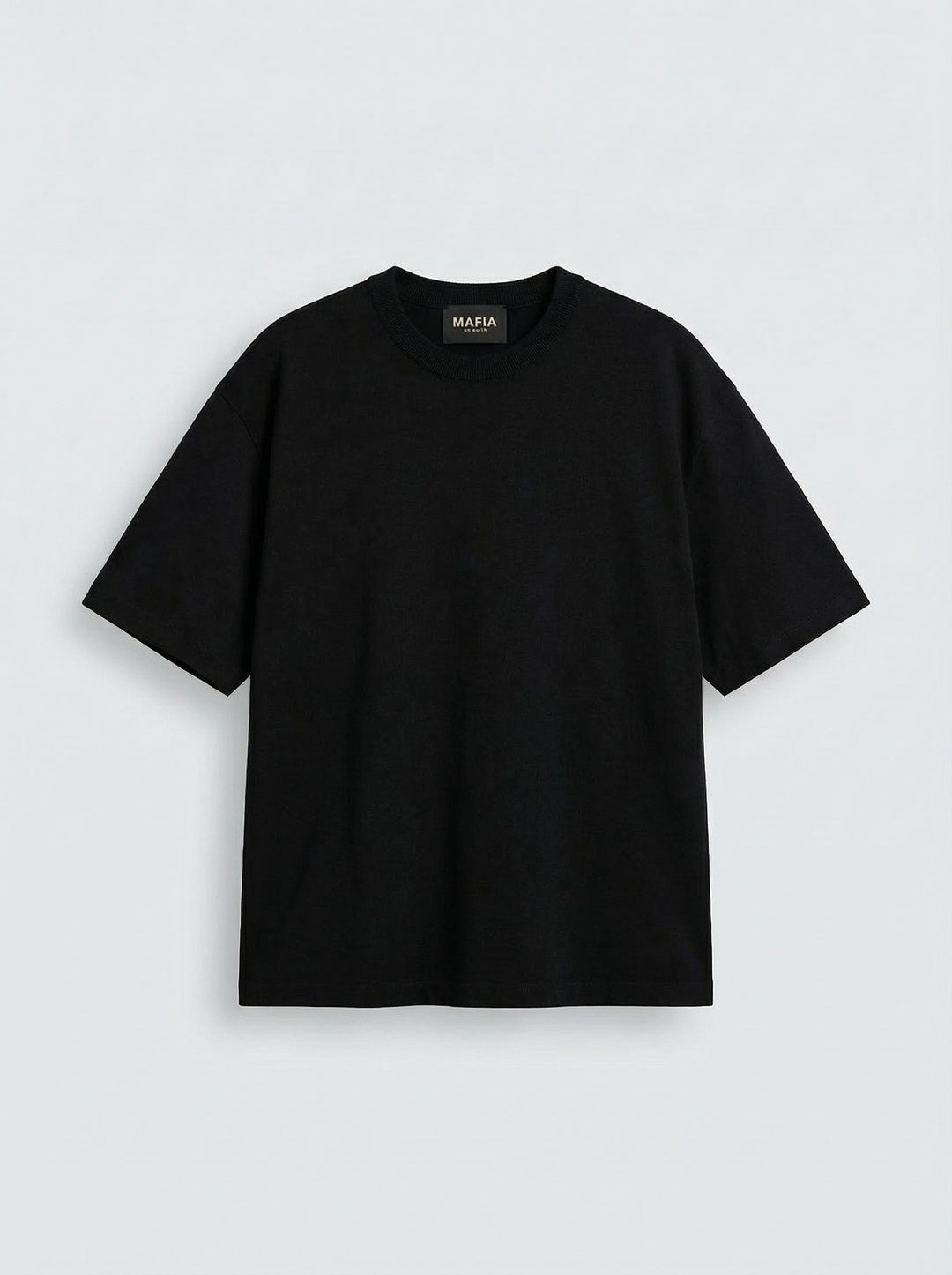 Oversize Basic T-Shirt - Svart