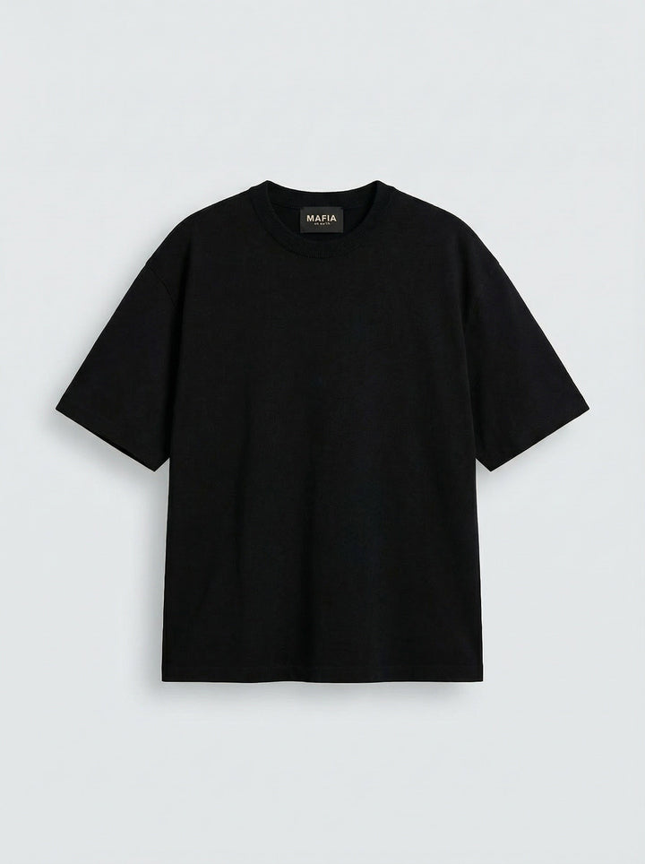 Oversize Basic T-Shirt - Svart