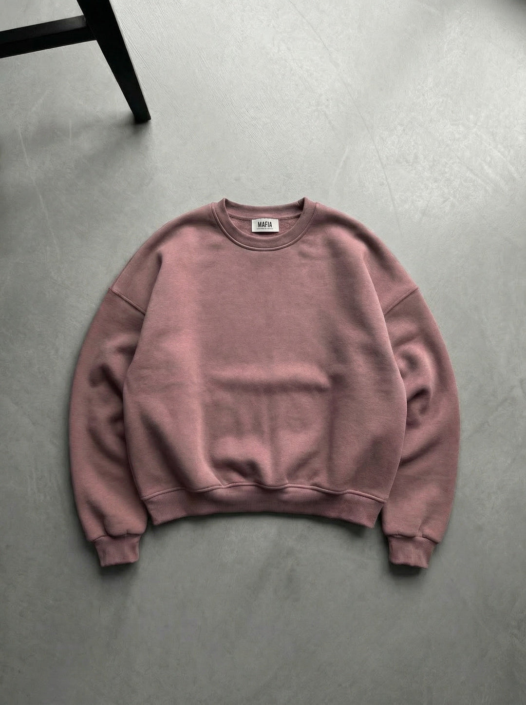 Oversize Basic Sweater - Horn