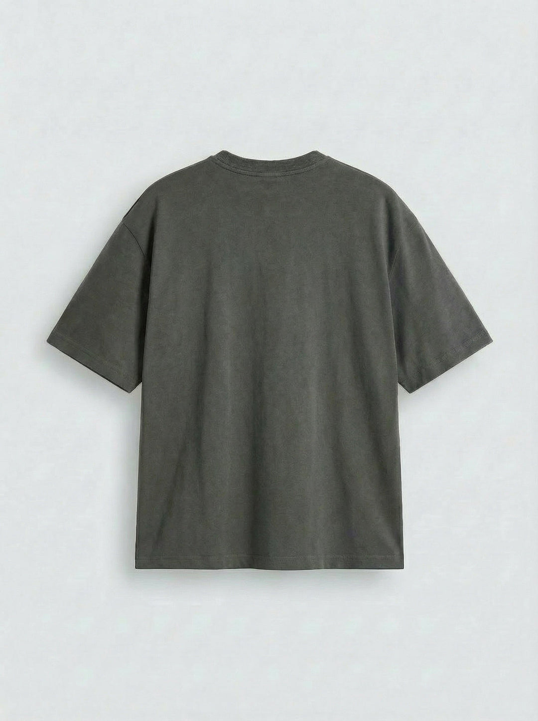 Oversize Basic T-Shirt - Antracit