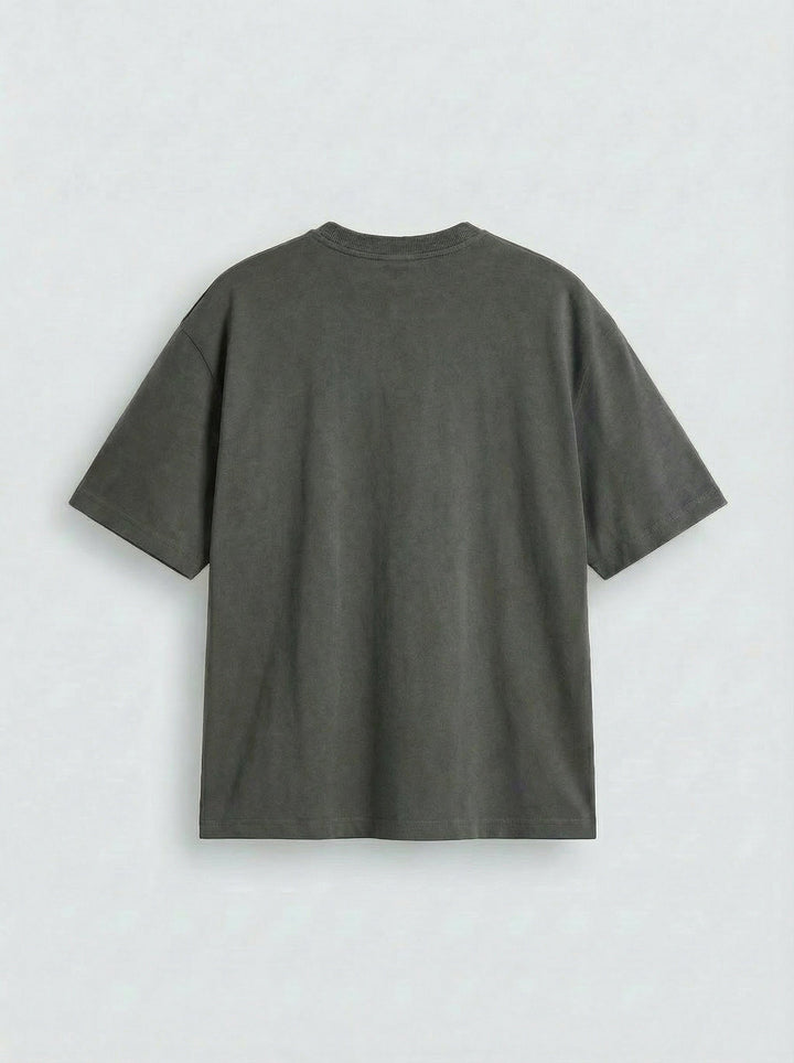 Oversize Basic T-Shirt - Antracit