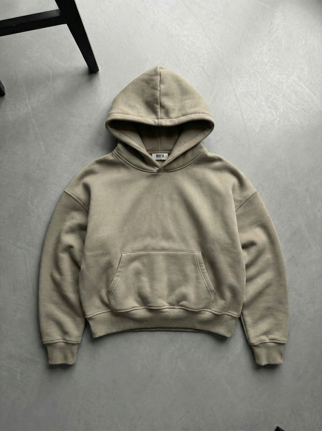 Oversize Basic Hoodie - Simply Taupe