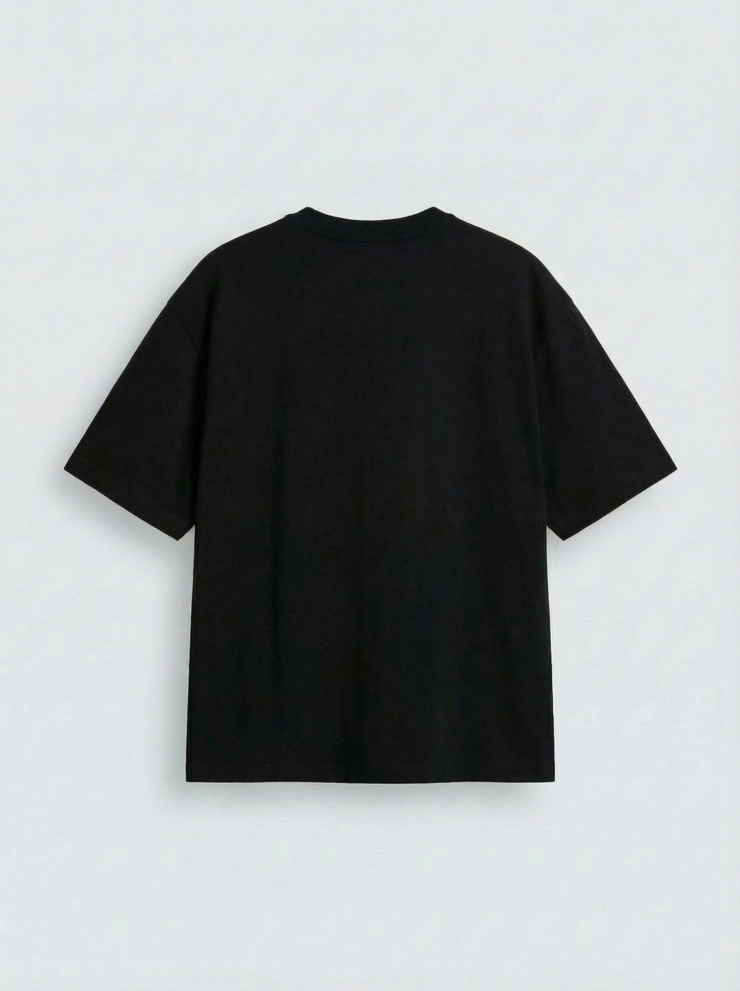 Oversize Basic T-Shirt - Svart